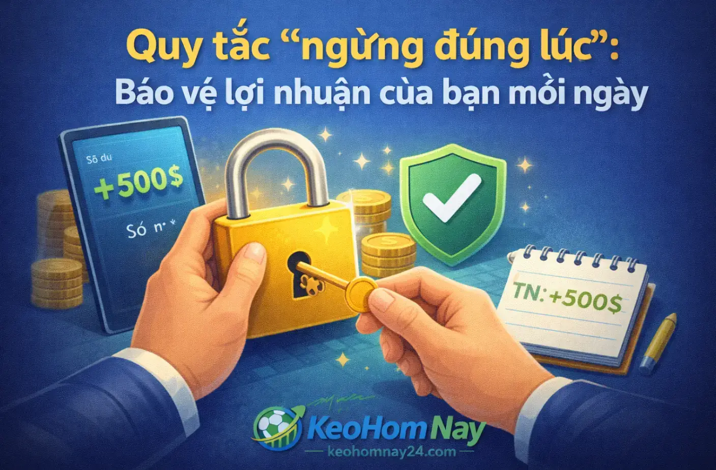 Quy tắc “ngừng đúng lúc”: Bảo vệ lợi nhuận của bạn mỗi ngày